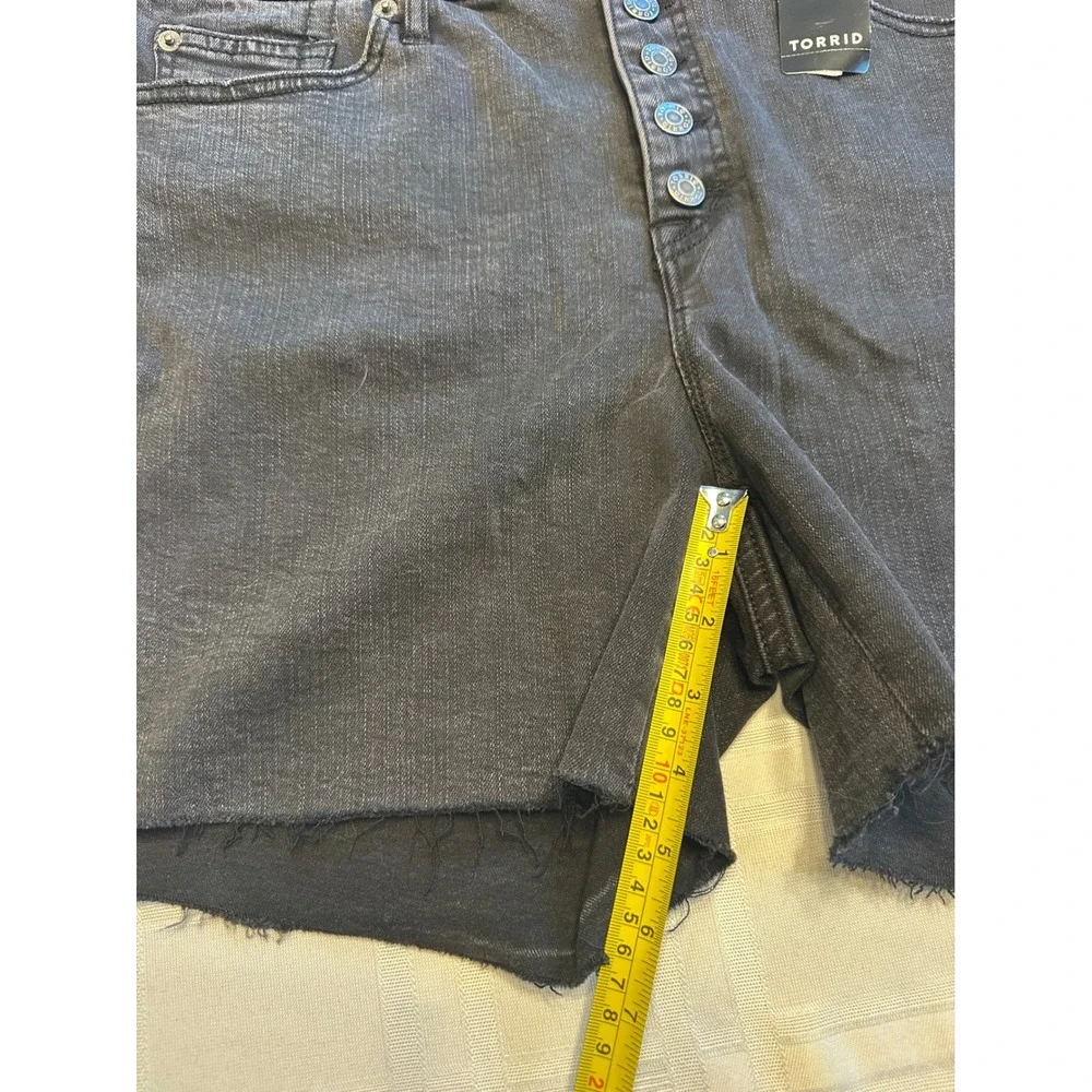 torrid denim shorts